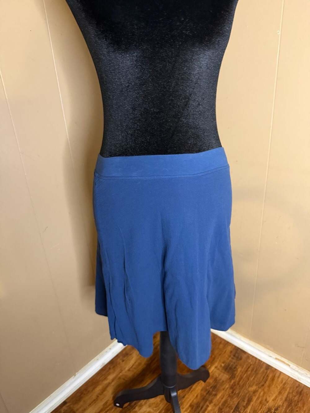 Hard Tail Forever Women's Blue 100% Cotton Flared Skirt Size Small